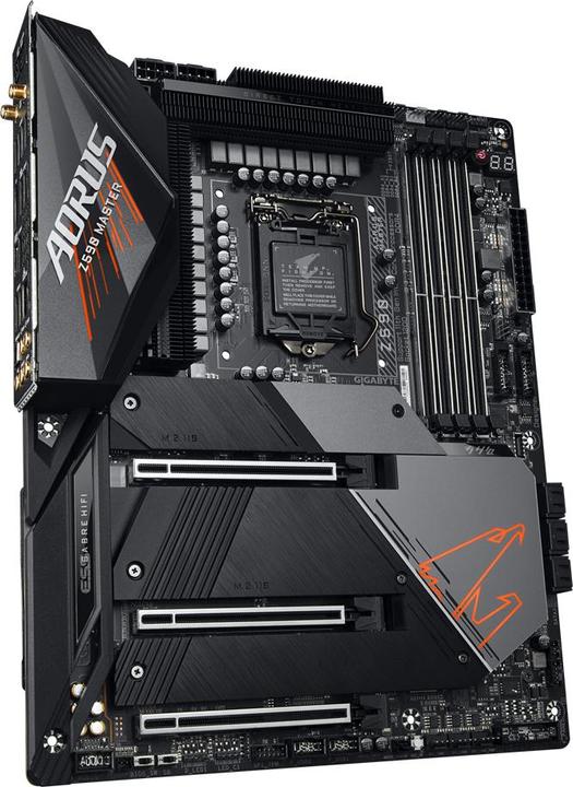 Produktbild Gigabyte Z590 AORUS MASTER (LGA 1200, Intel Z590, ATX)
