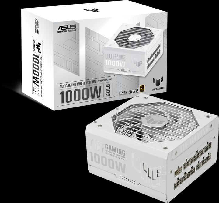 Produktbild ASUS TUF Gaming 1000W Gold White Edition (1000 W)