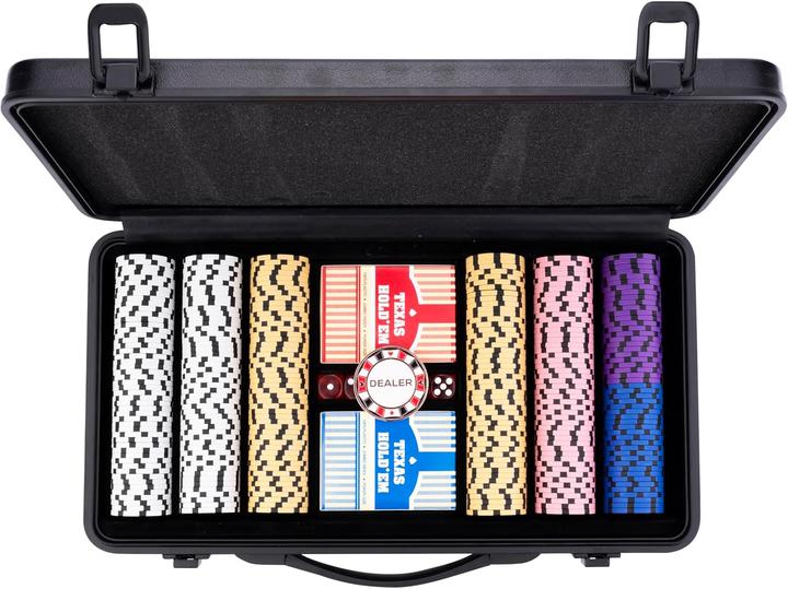 Produktbild Engelhart Poker-Set im Metallkoffer (1 - 4 Spieler)