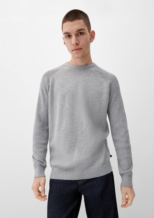 Image du produit S.Oliver Strickpullover Raglanpulli aus Strukturstrick (XL)