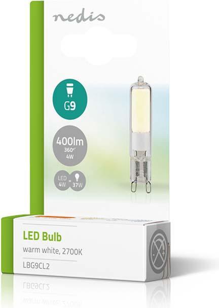 Produktbild Nedis LED-Pin 4W G9 (G9, 4 W, 400 lm, 1 x, F)
