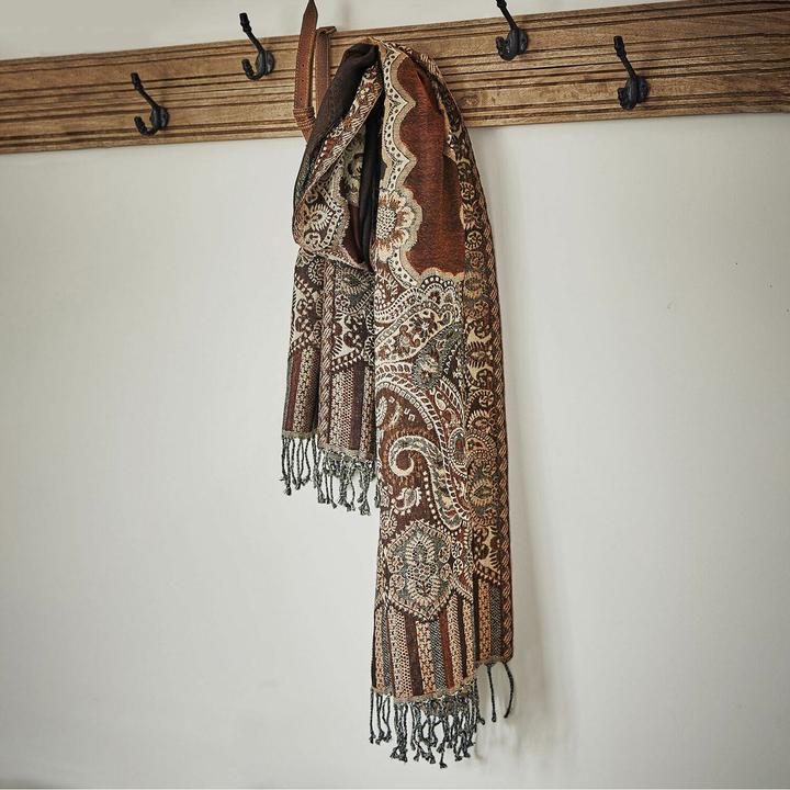 Actual product image Loberon Scarf Crédin brown
