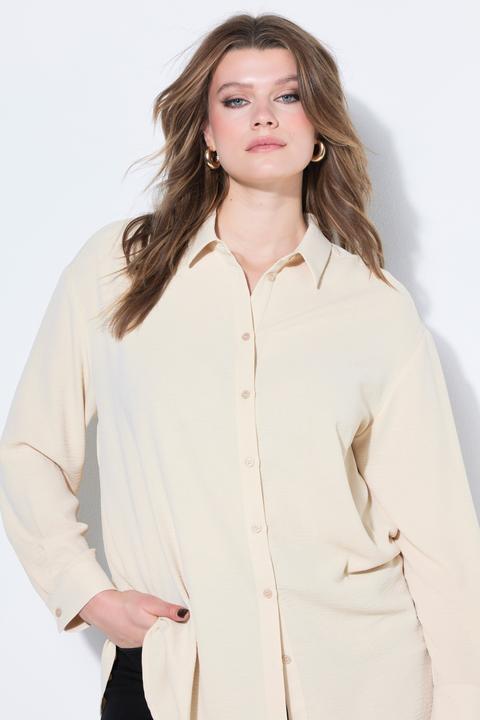 Produktbild Studio Untold Hemdbluse, oversized, Krepp, Langarm (54, 56)