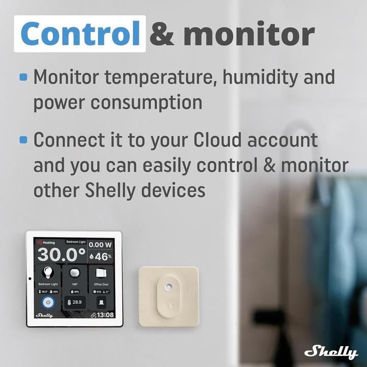 Produktbild Shelly Wall Display White + BLU H&T Ivory