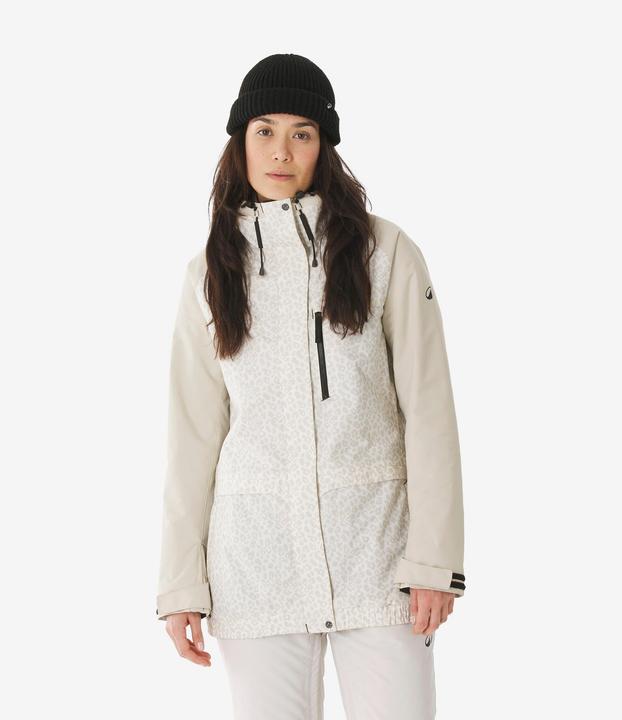 Actual product image Wedze Skijacke Snowboardjacke Damen lang warm - 500 Long beige (L)