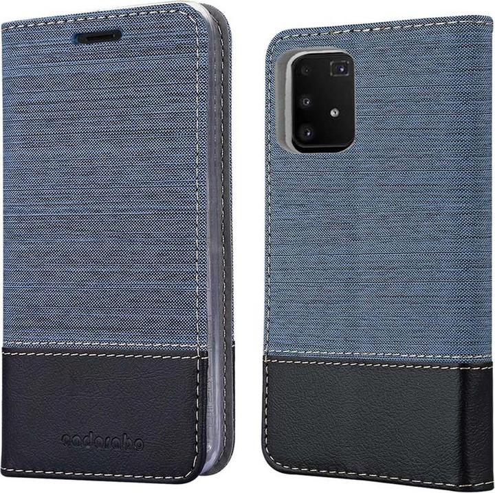 Produktbild Cadorabo Book Jeans Optik Cover (Samsung Galaxy A91)