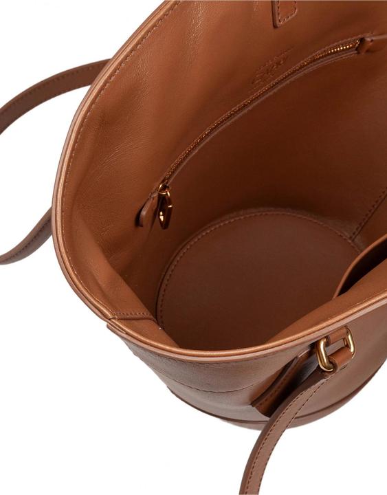 Produktbild Dolce & Gabbana caramel-color leather coffa capri bag