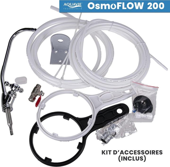 Actual product image Aquavie Under-Sink Reverse Osmosis Water Purification System with Remineralization