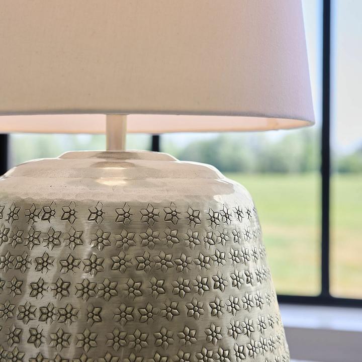 Image du produit Loberon Tischlampe Blancos silber (E27)