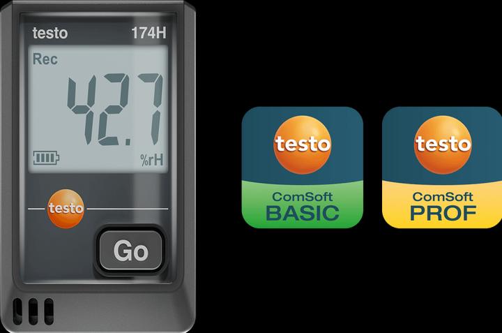 Actual product image Testo Mini data logger 174 H / USB-C