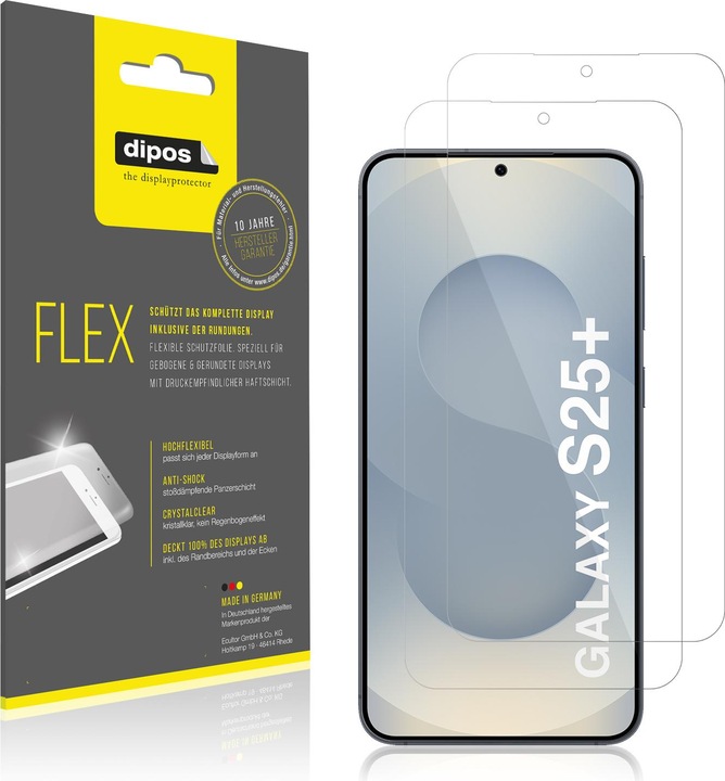 Produktbild Dipos 3D Full Cover Schutzfolie (1 Stück, Samsung Galaxy S25+)