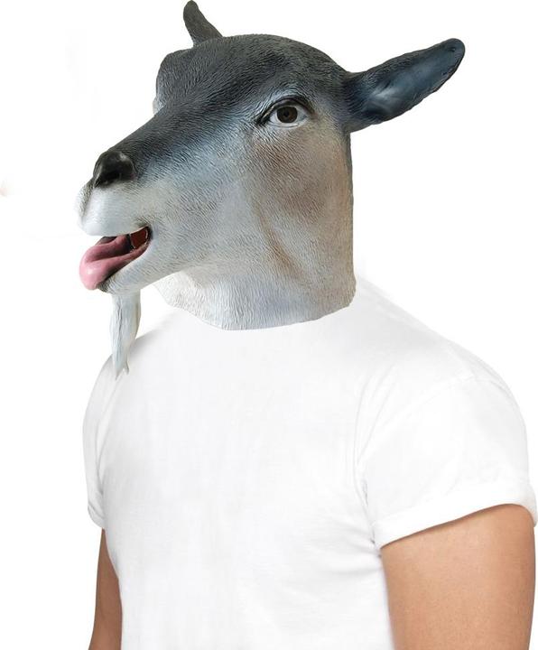 Image du produit Bristol Novelty Masque de chèvre en caoutchouc adulte