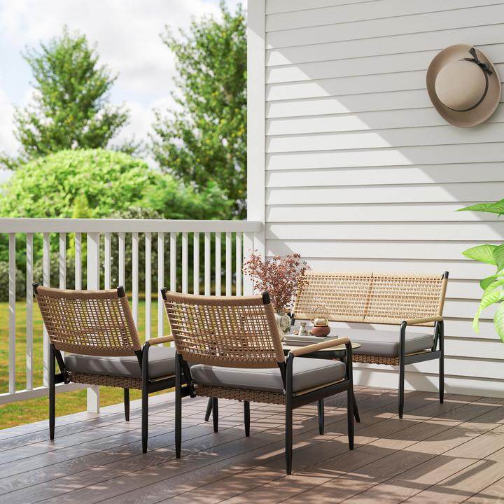 Actual product image Outsunny Garden furniture set
