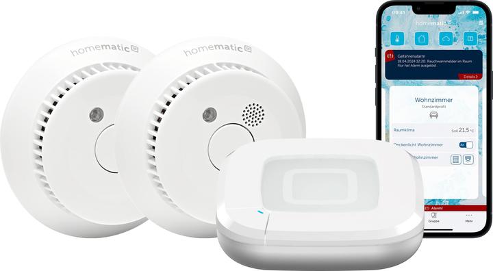 Homematic IP Starterkit Rauchwarnmelder HmIP-SK27