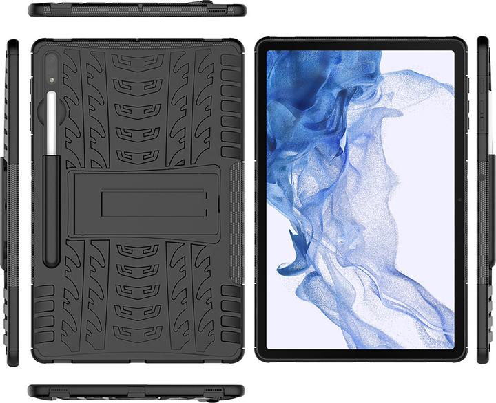 Produktbild Cazy Extreme Case Kompatibel mit Samsung Galaxy Tab S8 - Hülle Hybrid Kunststoff - (Galaxy Tab S8)