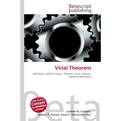 Virial Theorem, Fachbücher von Lambert M. Surhone, Miriam T. Timpledon, Susan F. Marseken