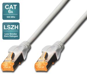 Image du produit Digitus Câble de raccordement CAT6A S-FTP, 10m, gris (S/FTP, CAT6a, 10 m)