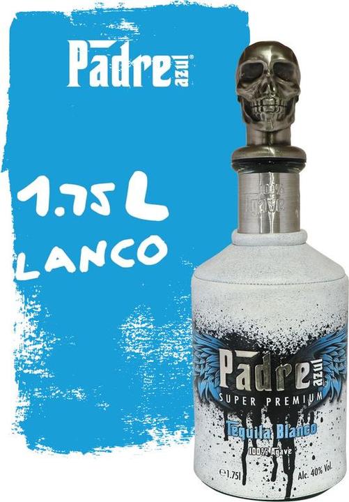 Produktbild Padre Azul Tequila Blanco (1 x 175 cl)