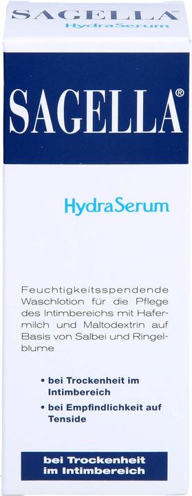 Image du produit Sagella hydraSerum lotion pour la toilette intime, 100 ml LOT (100 ml, Lotion de toilette intime)