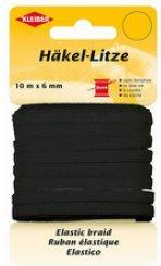 Actual product image Kleiber H "kel braid / elastic band (fine), 6 mm x 10 m, white