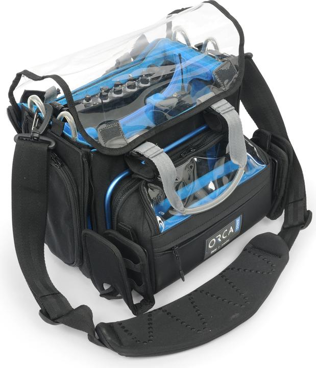 Orca OR-330 Audio Mixer Bag for Zaxcom Nova, Sound Devices 833, 888 & 633 or similarly sized Mixers (Tote bag)