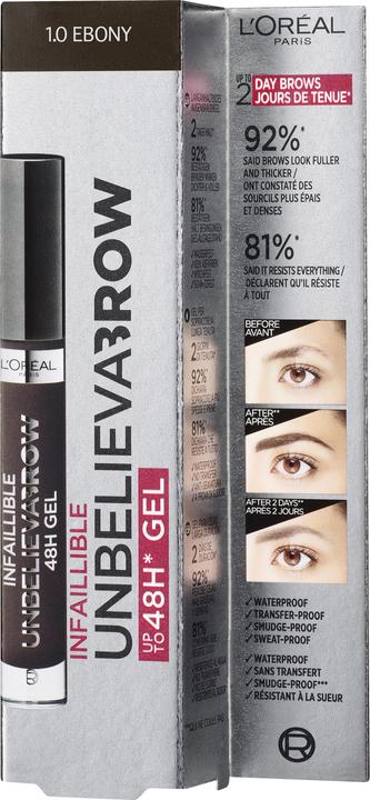 Produktbild L'Oréal Paris Unbelieva Brow (1.0 Ebony)