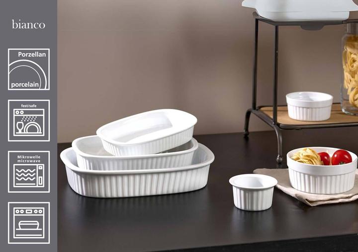 Actual product image Ritzenhoff & Breker Bianco casserole dish