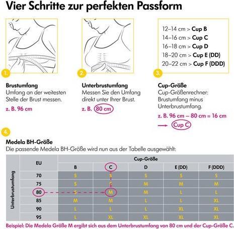 Produktbild Medela Hands-free 3in1 Still- und Pump BH (S)
