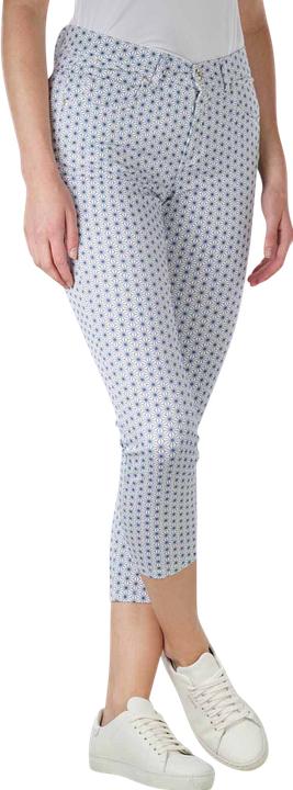 Actual product image Angels Modern Graphic Print Ornella Pant Slim Fit Smokey Blu (28)