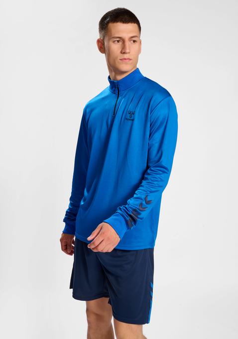 Produktbild hummel hmlACTIVE Half Zip Trainingspullover Herren (M)