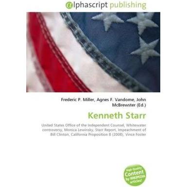 Kenneth Starr, Fachbücher von Kenneth Starr