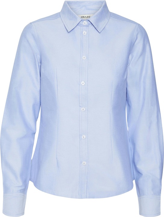 Produktbild Vero Moda Slim Fit Button-Down Kragen Ärmelbündchen mit Knopf Hemd Hemd (XS)