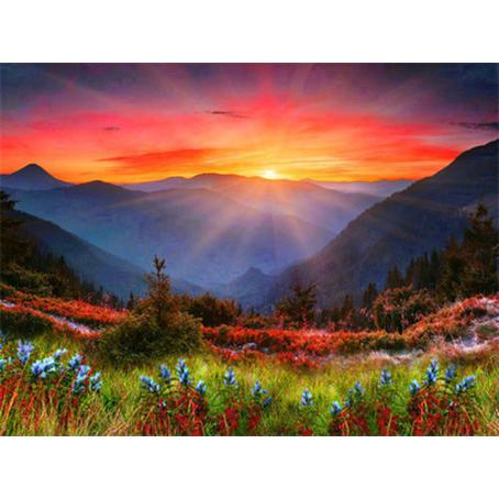 Magni Diamond Painting Sonnenaufgang 30x40cm