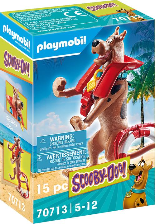 Playmobil Sammelfigur Rettungsschwimmer (70713, Playmobil Scooby-Doo)