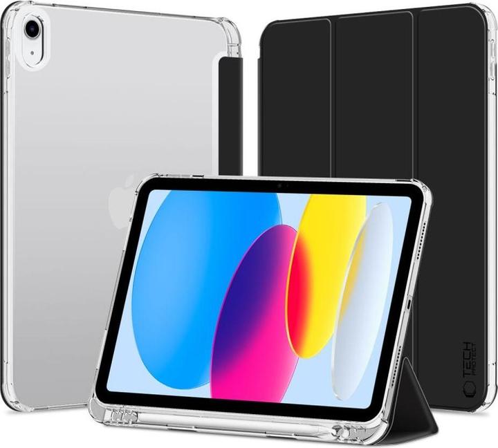 Produktbild Tech CASE na tablet technologisch GESCHÜTZT SC PEN HYBRID "IPAD 10.9 2022 Schwarz" (Apple iPad 2022 (10. Gen))