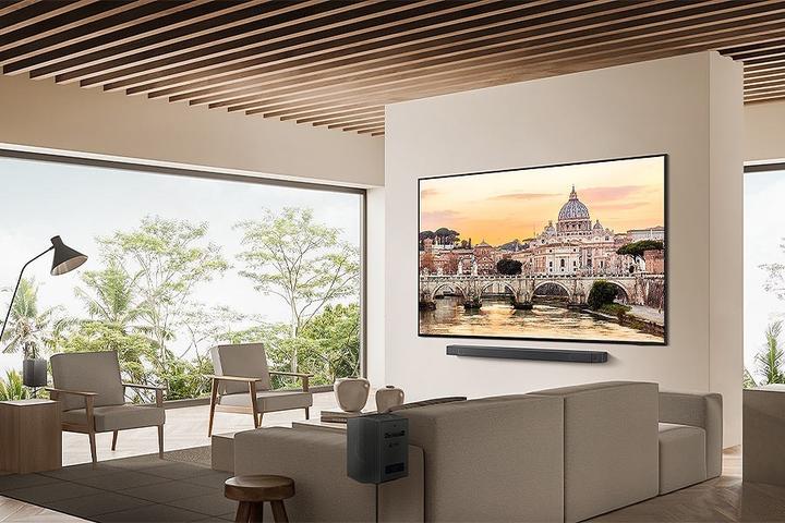 Actual product image Samsung TQ85QN85DBT (85", QN85D, NeoQLED, 4K, 2024)