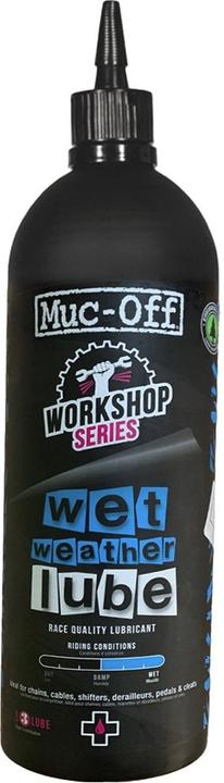 Image du produit Muc-Off Lubrifiant WET LUB Conditions Humides 1L (1000 ml, Huile de chaîne)