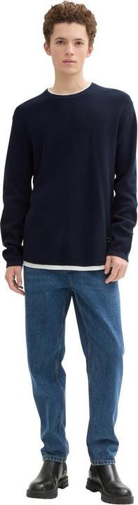 Produktbild Tom Tailor Einfacher Pullover mit Rundhalsausschnitt (XL)