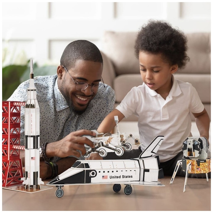 Actual product image Cubicfun 3d Puzzle NG Space Mission (80 pieces)