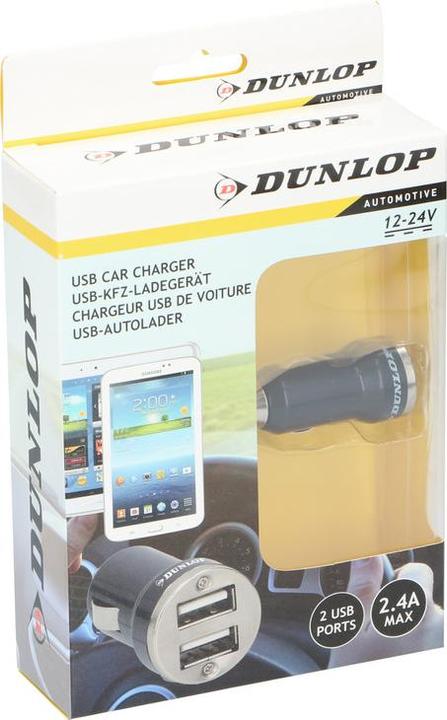 Dunlop Dual USB charger 2,4A ABS