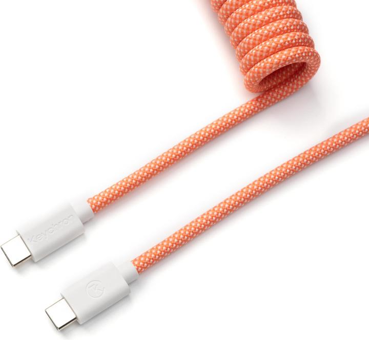Image du produit Keychron Câble enroulé sur mesure (1.36 m, USB 2.0)