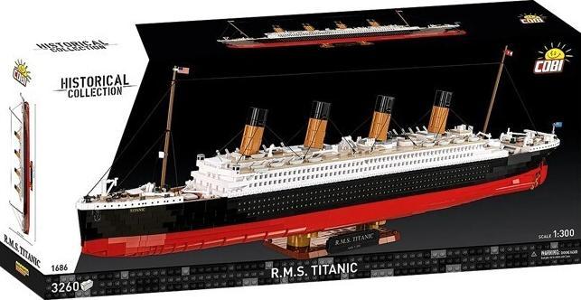 Actual product image Cobi Historical collection R.M.S Titanic