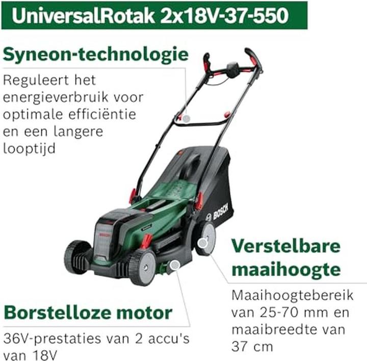 Actual product image Bosch Home & Garden UniversalRotak (Rechargeable battery operated)