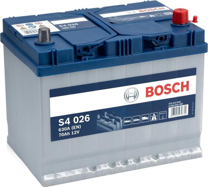 Bosch Automotive S4 026 (12 V, 70 Ah, 630 A)