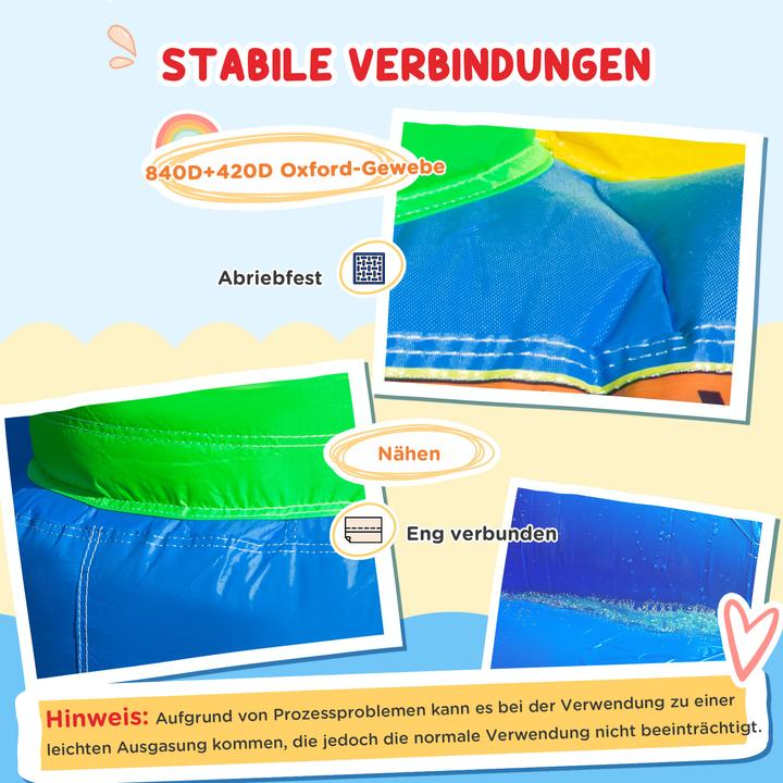 Image du produit Homcom Hüpfburg Oxford Mehrfarbig