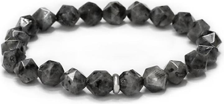 Immagine prodotto Beneto Bracciale con perline di larvikite MINK150/17 (Larvikite)