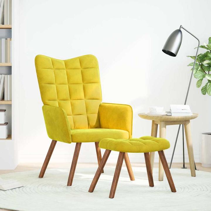Image du produit vidaXL Relaxsessel mit Hocker