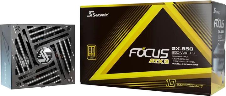 Image du produit Seasonic Focus GX-850 V4 850W ATX3.0 black (850 W)
