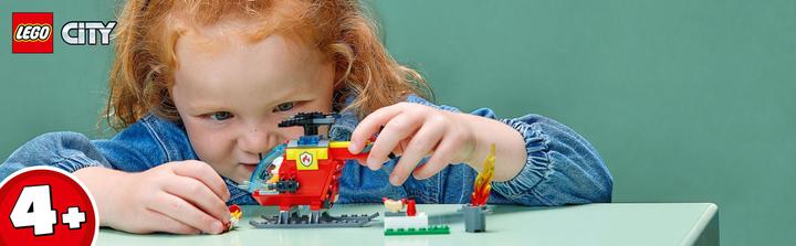 Produktbild LEGO Feuerwehrhubschrauber (60318, LEGO City)