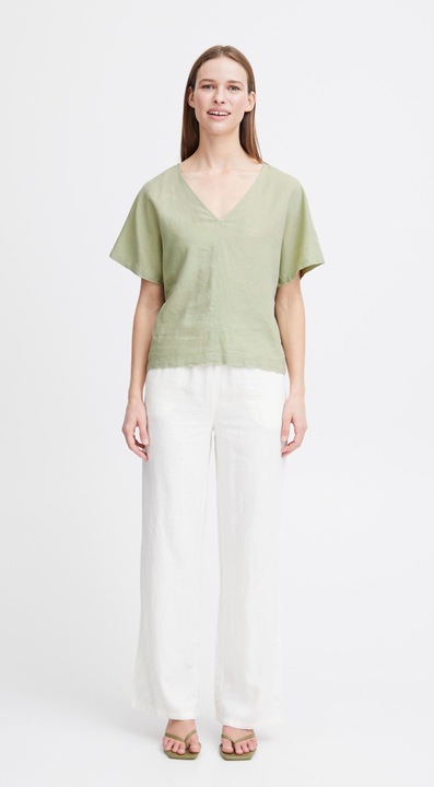 Produktbild B.young BYFALAKKA VNECK BLOUSE 20814548 (36)